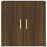 Wandkast 60x30x60 cm bewerkt hout bruineikenkleurig
