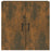 Wandkast 60x31x60 cm bewerkt hout gerookt eikenkleurig