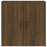 Wandkast 60x31x60 cm bewerkt hout bruineikenkleurig