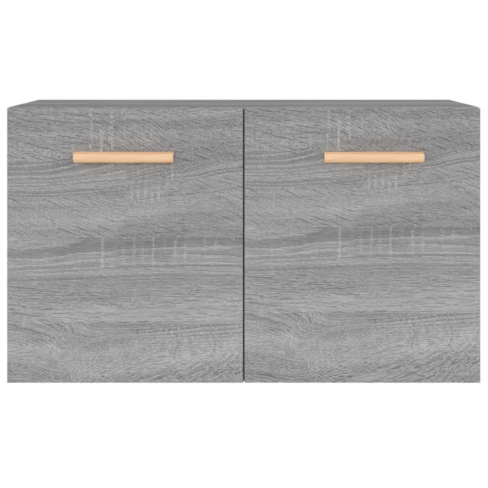 Wandkast 60x36,5x35 cm bewerkt hout grijs sonoma eikenkleurig