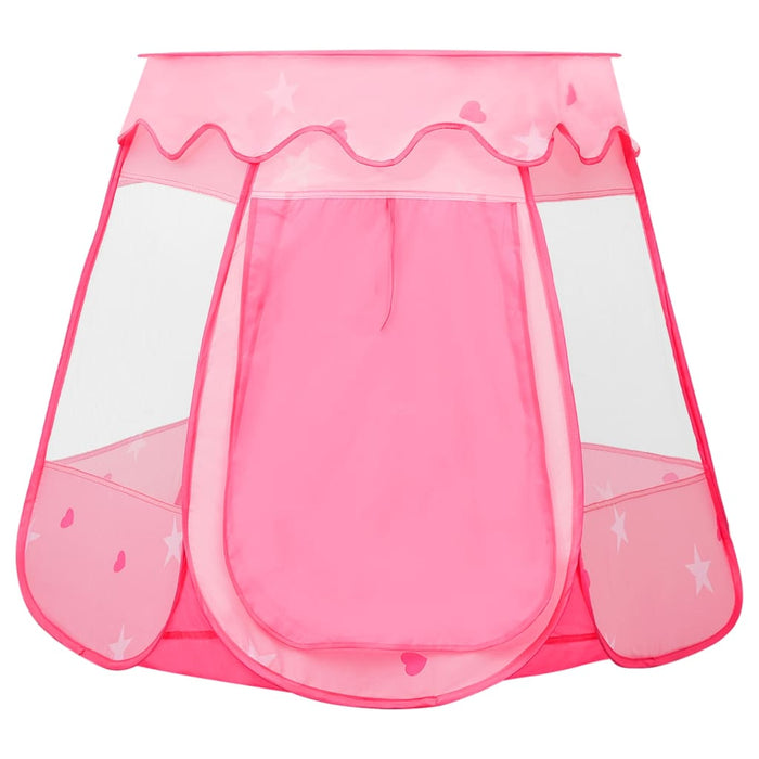 Kinderspeeltent 102x102x82 cm roze