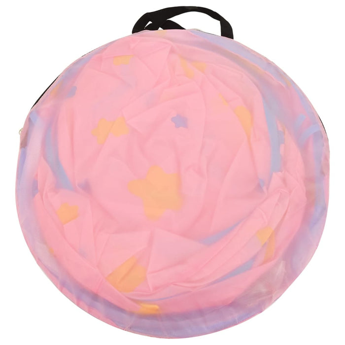 Kinderspeeltent 301x120x128 cm roze