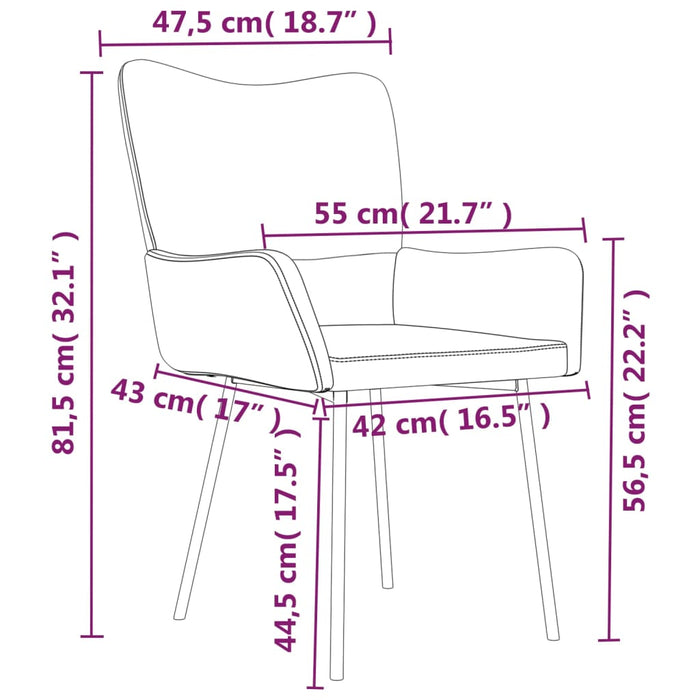 Eetkamerstoelen 2 st fluweel wijnrood