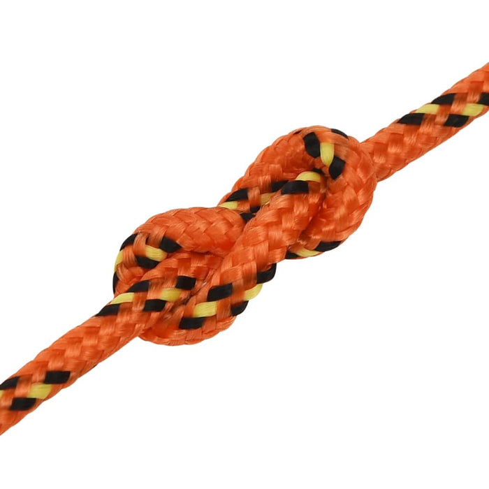 Boottouw 3 mm 25 m polypropyleen oranje