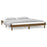 Bedframe met LED hout honingbruin 120x190 cm 4FT Small Double
