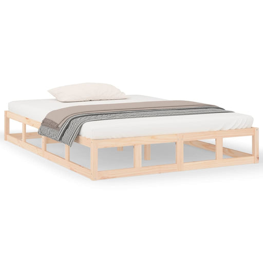 Bedframe massief hout 120x200 cm