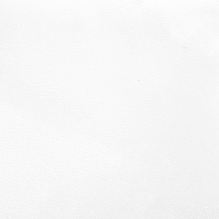 Pocketveringmatras 160x200x20 cm kunstleer wit