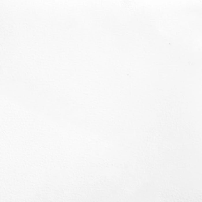 Pocketveringmatras 180x200x20 cm kunstleer wit