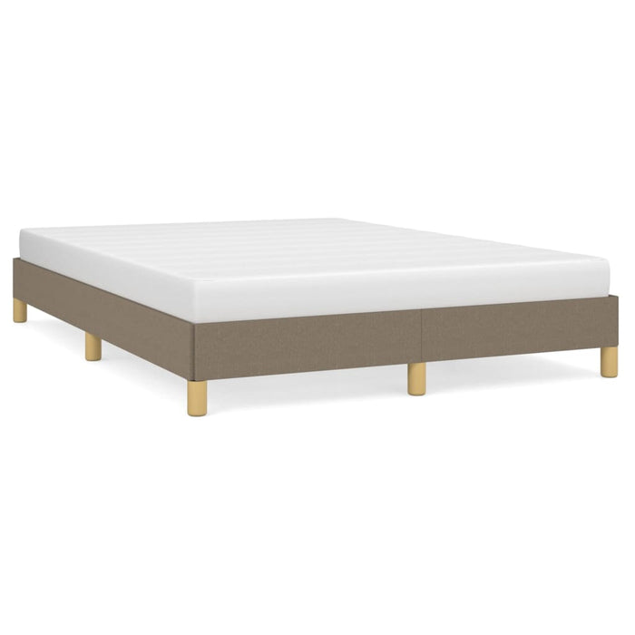 Bedframe stof taupe 140x200 cm