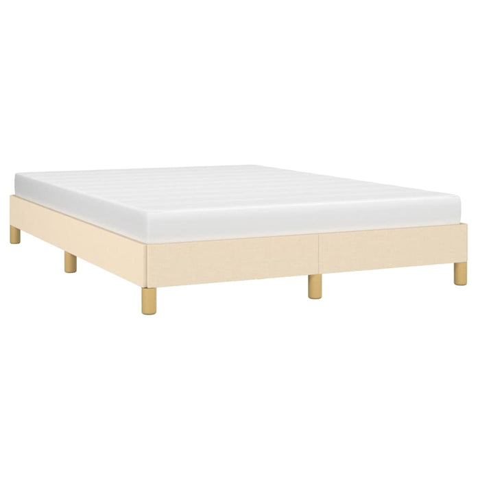 Bedframe stof crèmekleurig 140x200 cm