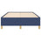 Bedframe stof blauw 120x200 cm