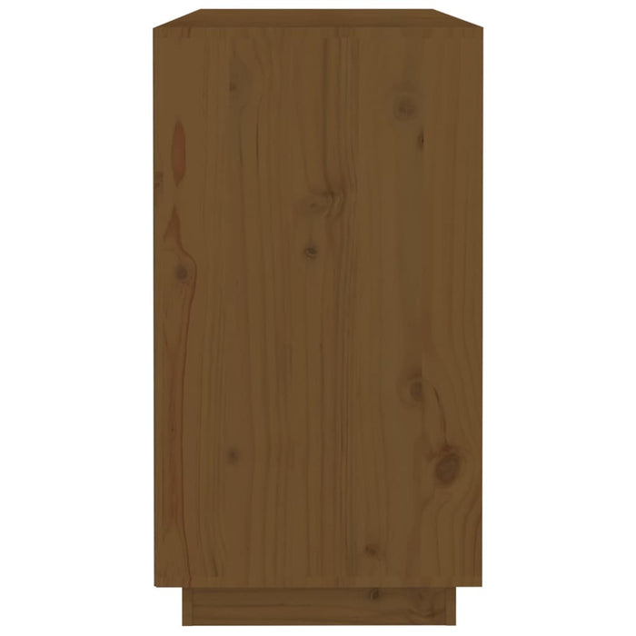 Dressoir 100x40x75 cm massief grenenhout honingbruin