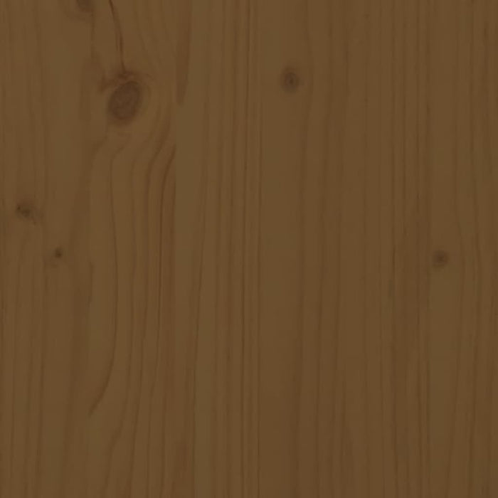 Dressoir 100x40x75 cm massief grenenhout honingbruin