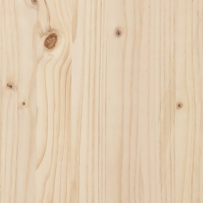 Salontafel Ø 35x35 cm massief grenenhout