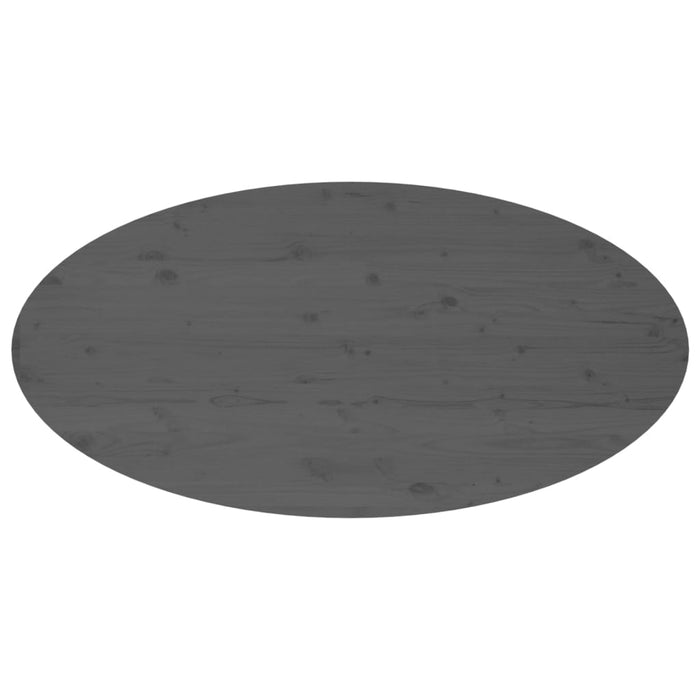 Salontafel 110x55x45 cm massief grenenhout grijs