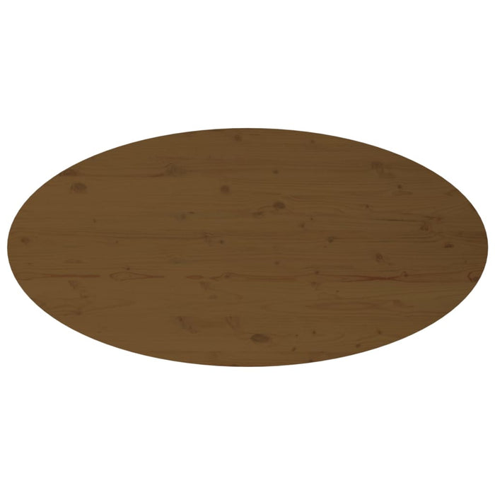 Salontafel 110x55x45 cm massief grenenhout honingbruin