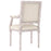 Fauteuil 54x59x99 cm stof beige