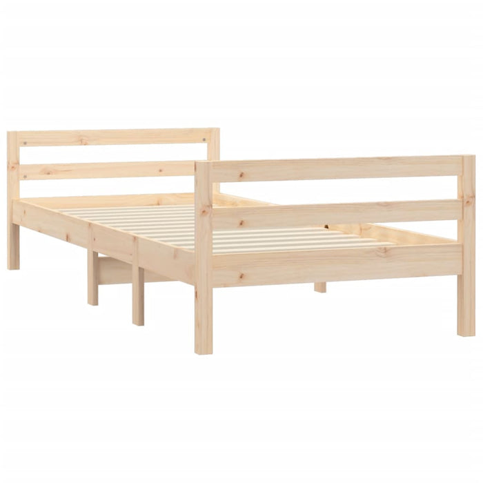 Bedframe massief grenenhout 90x200 cm