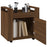 Bureaukastje 60x45x60 cm bewerkt hout bruineikenkleurig