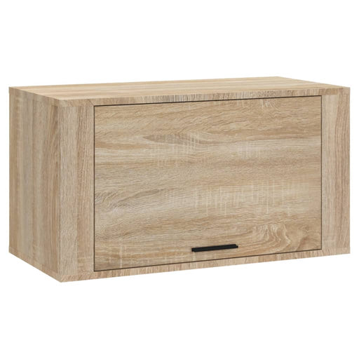 Wandschoenenkast 70x35x38 cm bewerkt hout sonoma eiken