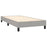 Boxspringframe stof lichtgrijs 80x200 cm