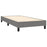 Boxspringframe stof donkergrijs 80x200 cm