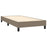 Boxspringframe stof taupe 100x200 cm