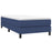 Boxspring Bedframe Blauw 100x200 cm Stof