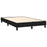 Boxspringframe stof zwart 120x200 cm