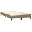 Boxspringframe stof taupe 120x200 cm