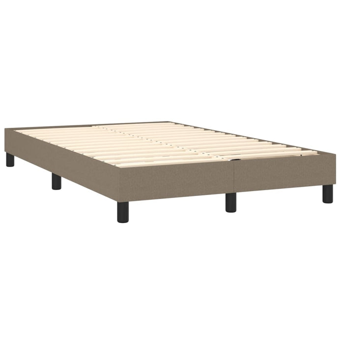 Boxspringframe stof taupe 120x200 cm