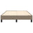 Boxspringframe stof taupe 120x200 cm