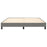 Boxspringframe stof donkergrijs 180x200 cm