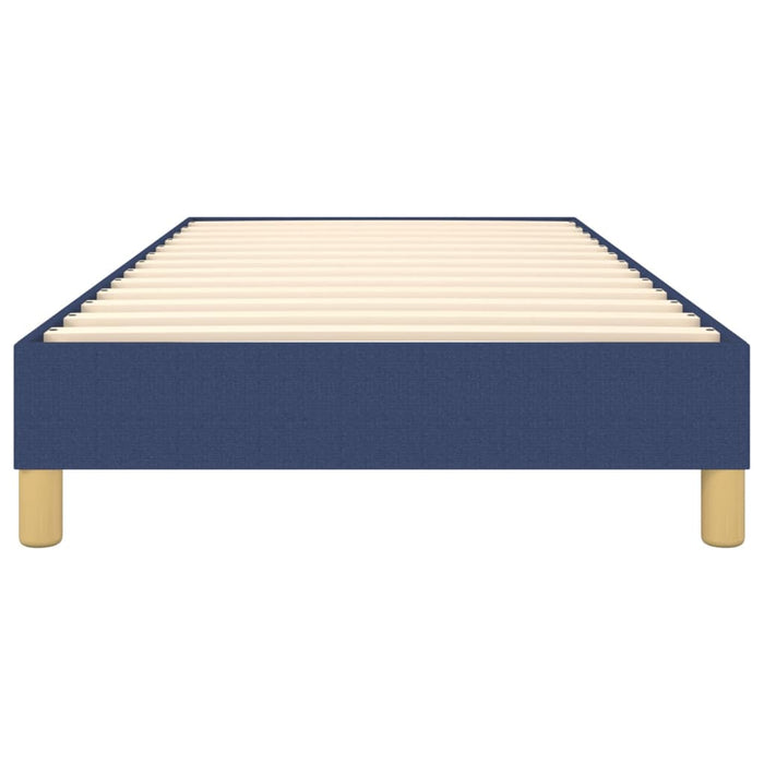 Boxspring Bedframe Blauw 100x200 cm Stof