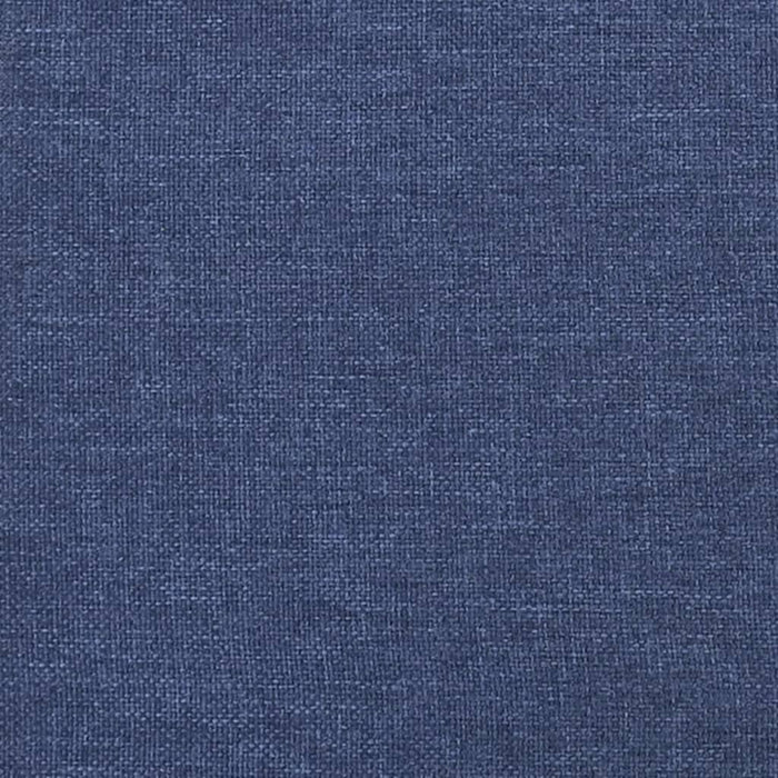 Boxspringframe stof blauw 200x200 cm