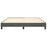 Boxspringframe fluweel donkergrijs 160x200 cm