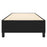 Boxspringframe stof zwart 80x200 cm