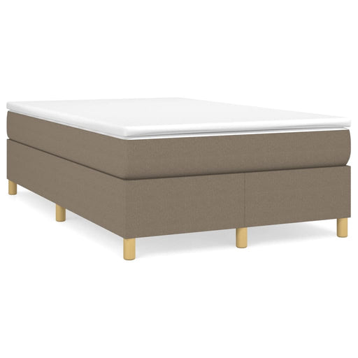 Boxspringframe stof taupe 120x200 cm