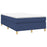 Boxspringframe stof blauw 120x200 cm