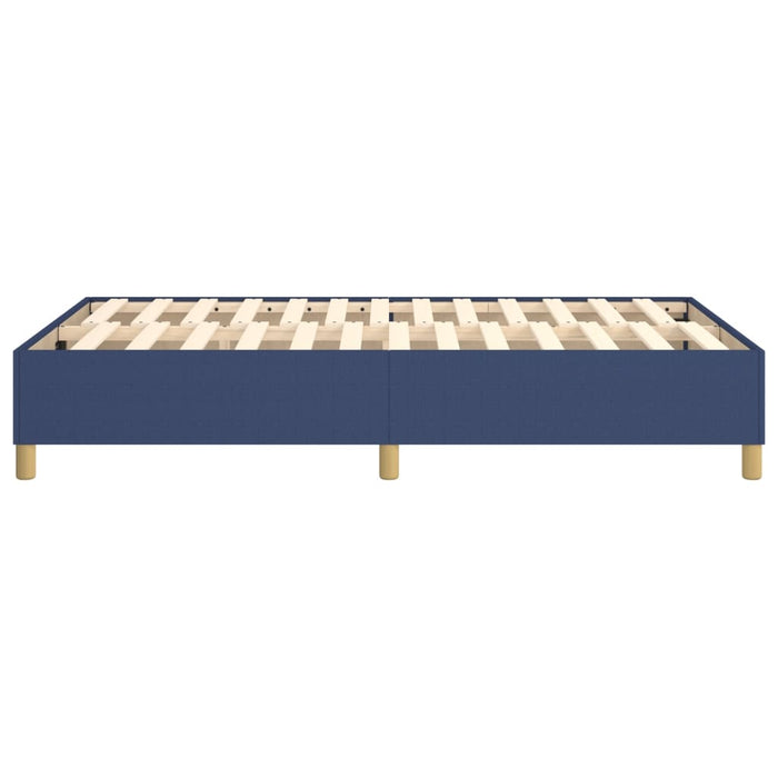 Boxspringframe stof blauw 120x200 cm