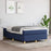 Boxspringframe stof blauw 120x200 cm