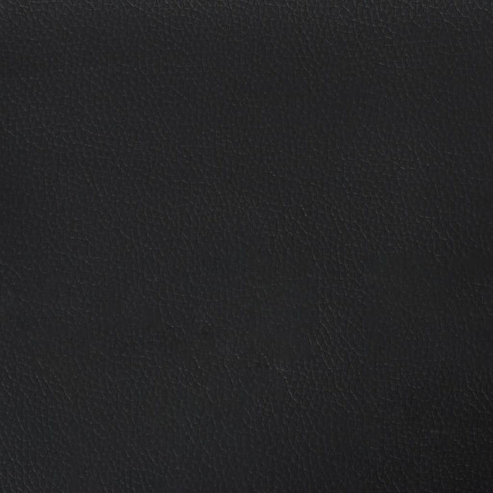 Hoofdbord met randen 103x23x78/88 cm kunstleer zwart