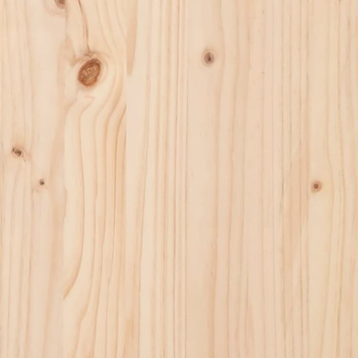 Houtblokhouder 33,5x30x110 cm massief grenenhout