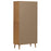 Boekenkast MOLDE 85x35x170,5 cm massief grenenhout bruin