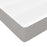 Boxspring met matras stof lichtgrijs 200x200 cm