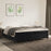 Boxspring met matras fluweel zwart 200x200 cm