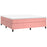 Boxspring met matras fluweel roze 200x200 cm