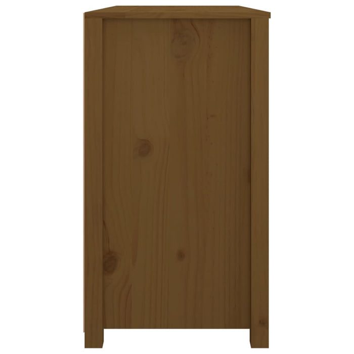 Dressoir 100x40x72 cm massief grenenhout honingbruin