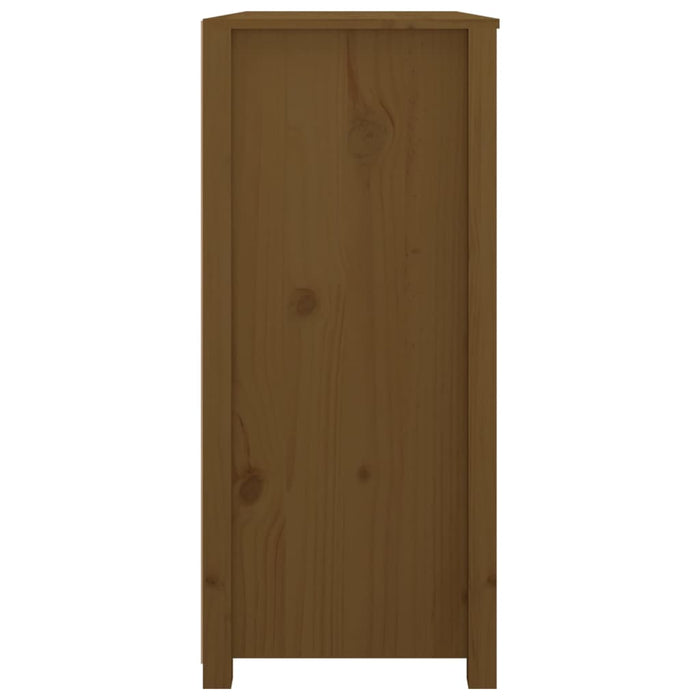 Dressoir 100x40x90 cm massief grenenhout honingbruin