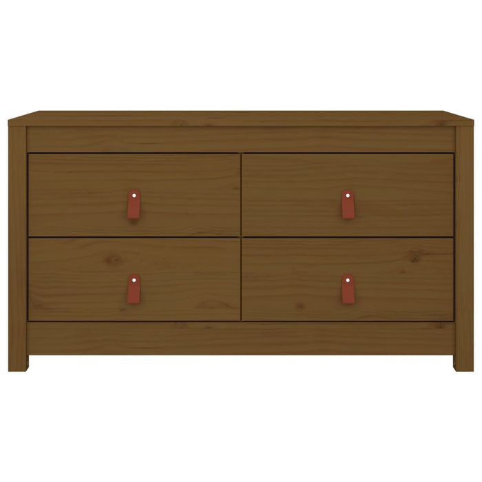 Dressoir 100x40x54 cm massief grenenhout honingbruin